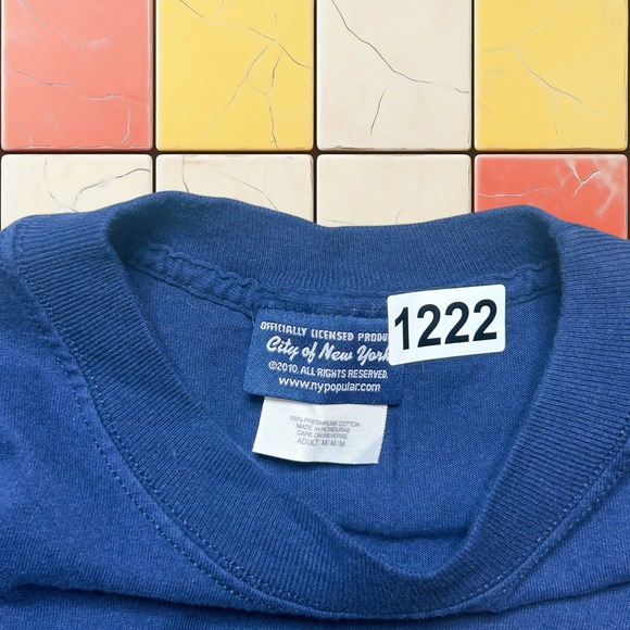 Vintage Y2K FDNY Car Tee Men M Navy Engine 16 Ladder 7 NY Fire Department Shirt - Picture 5 of 16